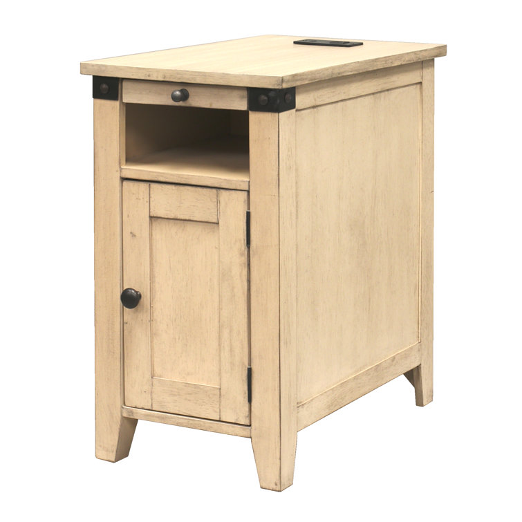 Gracie Oaks Ashworth 24'' Tall Tray Top End Table with Storage and